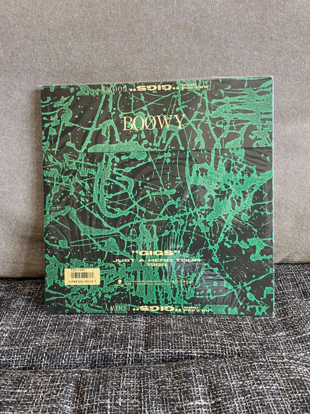 BOOWY GIGS JUST A HERO TOUR 1986 レコード - メルカリ