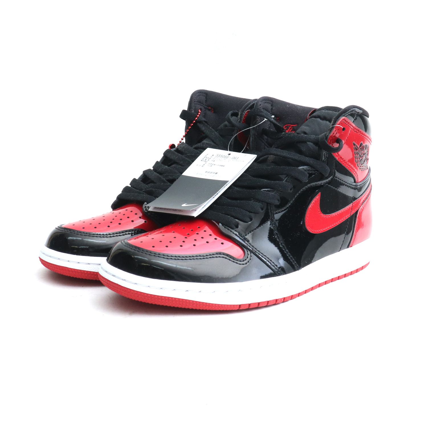 未使用 27cm NIKE AIR JORDAN 1 PATENT BRED - GRAIZ-UsedBrand Shop