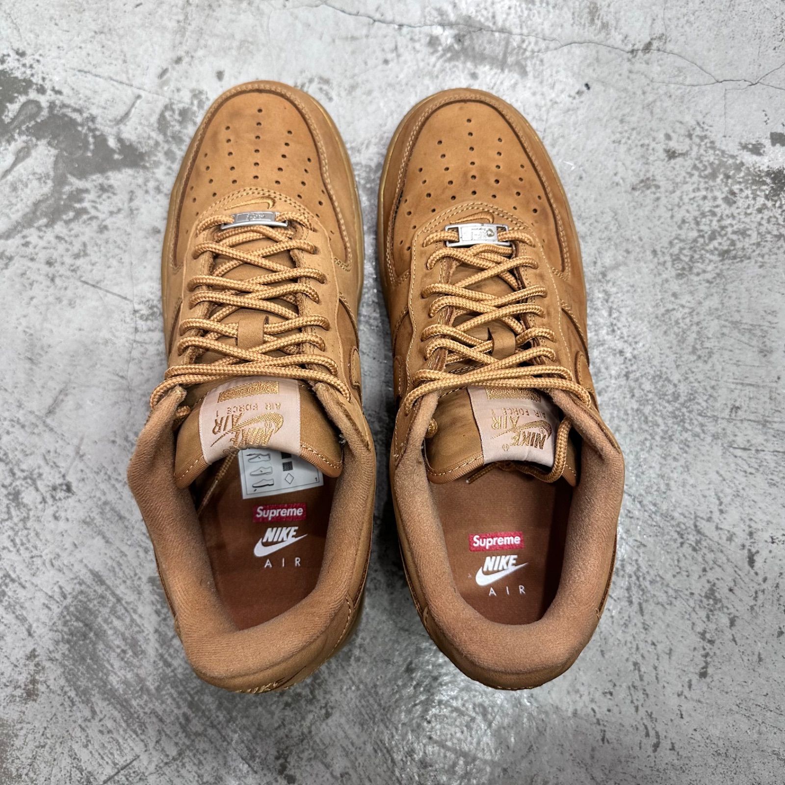 Supreme Nike Air Force 1 Low Flax Wheat コラボ エアフォース 