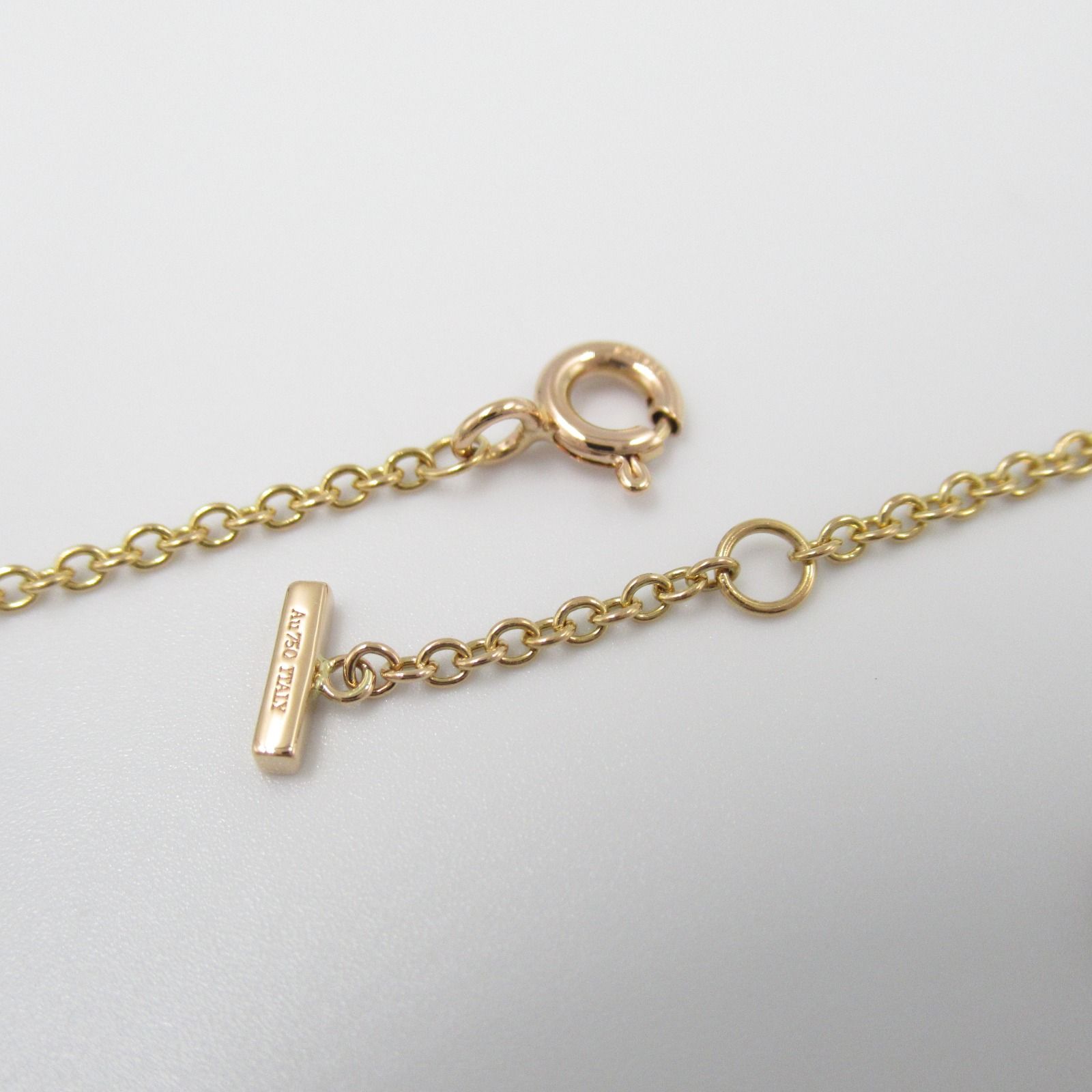 ティファニー TIFFANY＆CO ブレスレット Tスマイル ブレスレット 腕回 