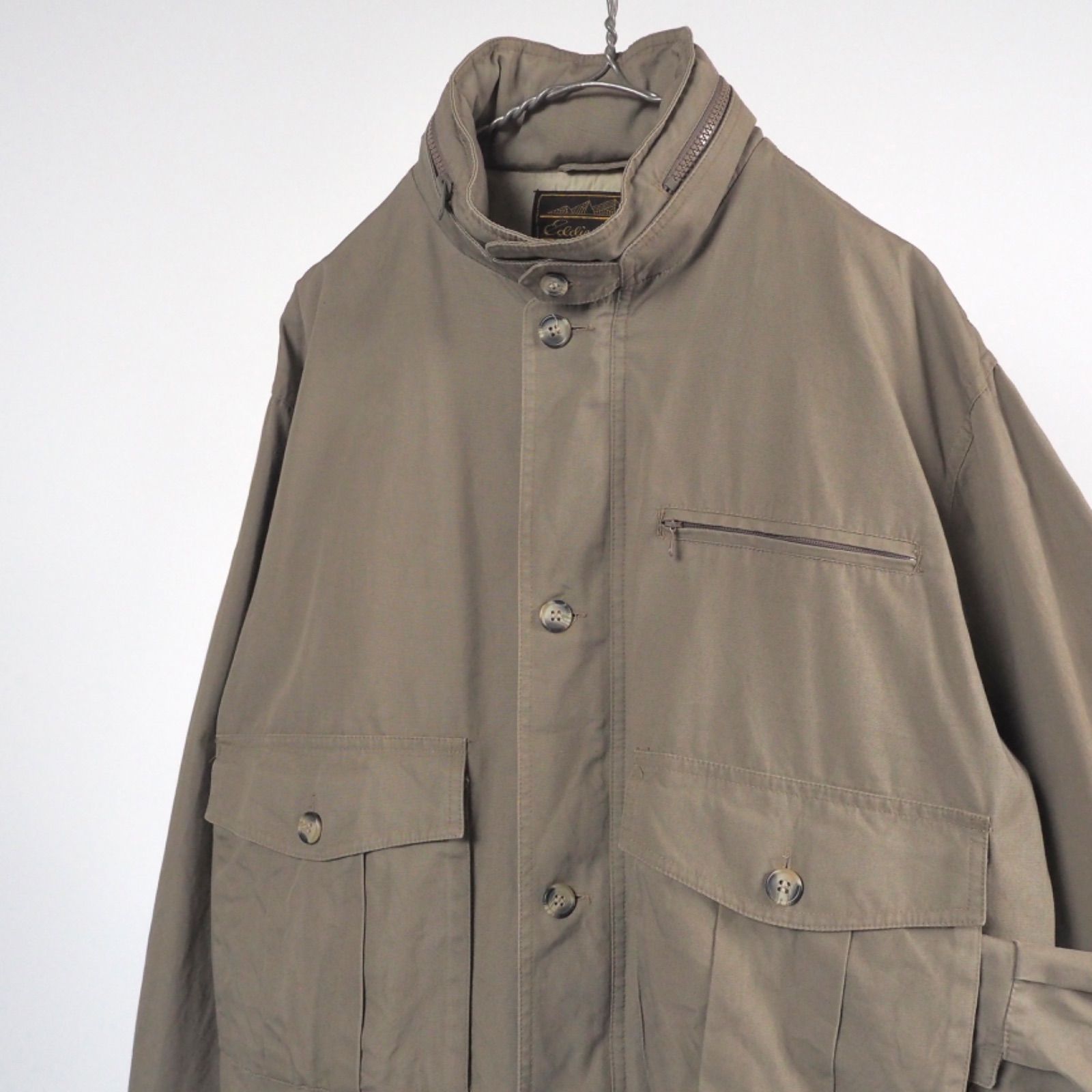 Eddie Bauer safari jacket L /80's エディーバウアー サファリ 