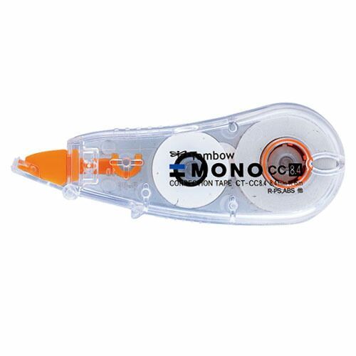 まとめ 修正テープ トンボ鉛筆 修正テープモノＣＣ CT-CC8.4 4901991704389 ●テープ寸法 幅８．４ｍｍ×長６ｍ 1個 ×100セット