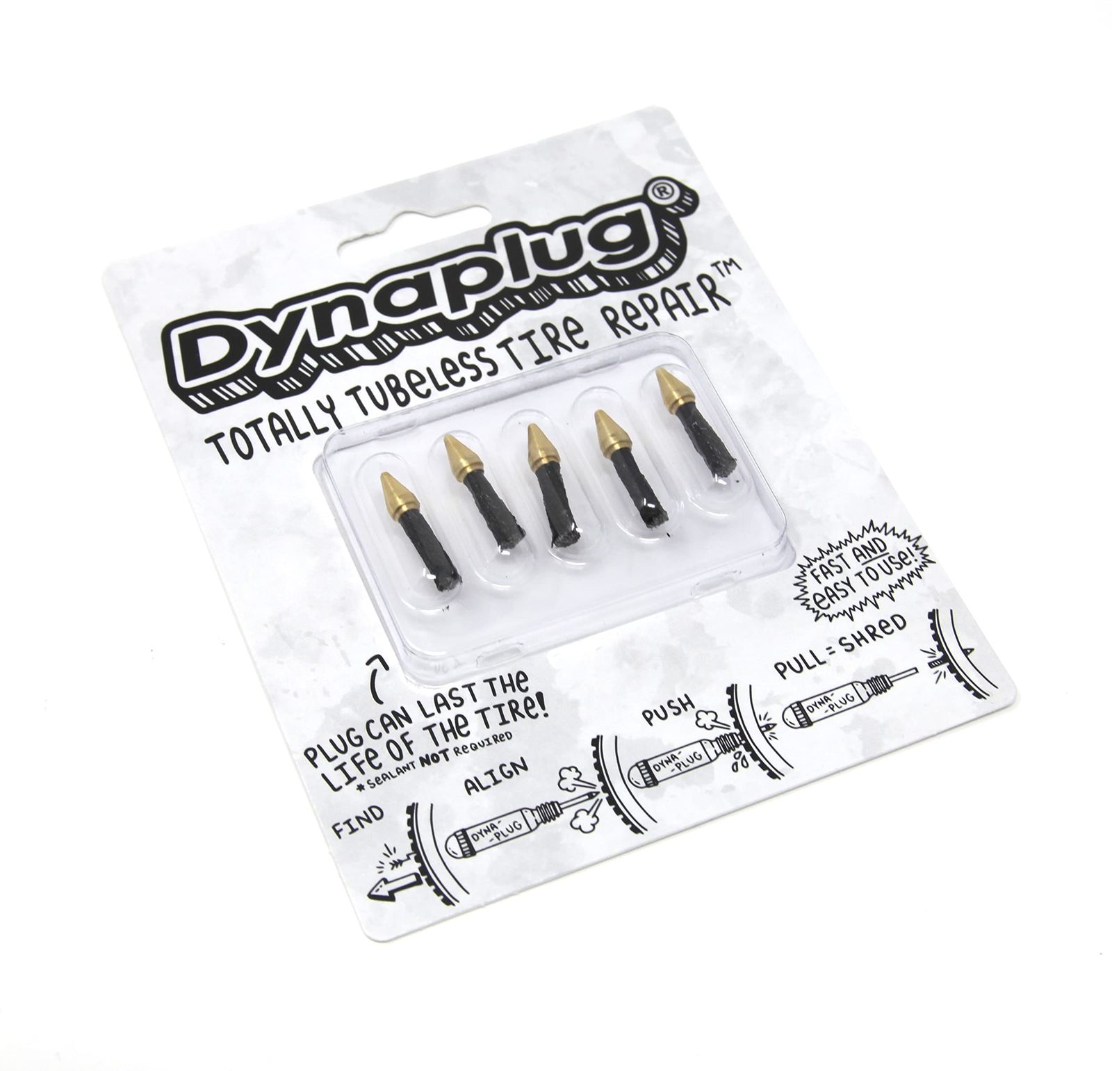 Dynaplug 自転車チューブレスタイヤ修理プラグ ? ソフトノーズ [ソフトチップ]