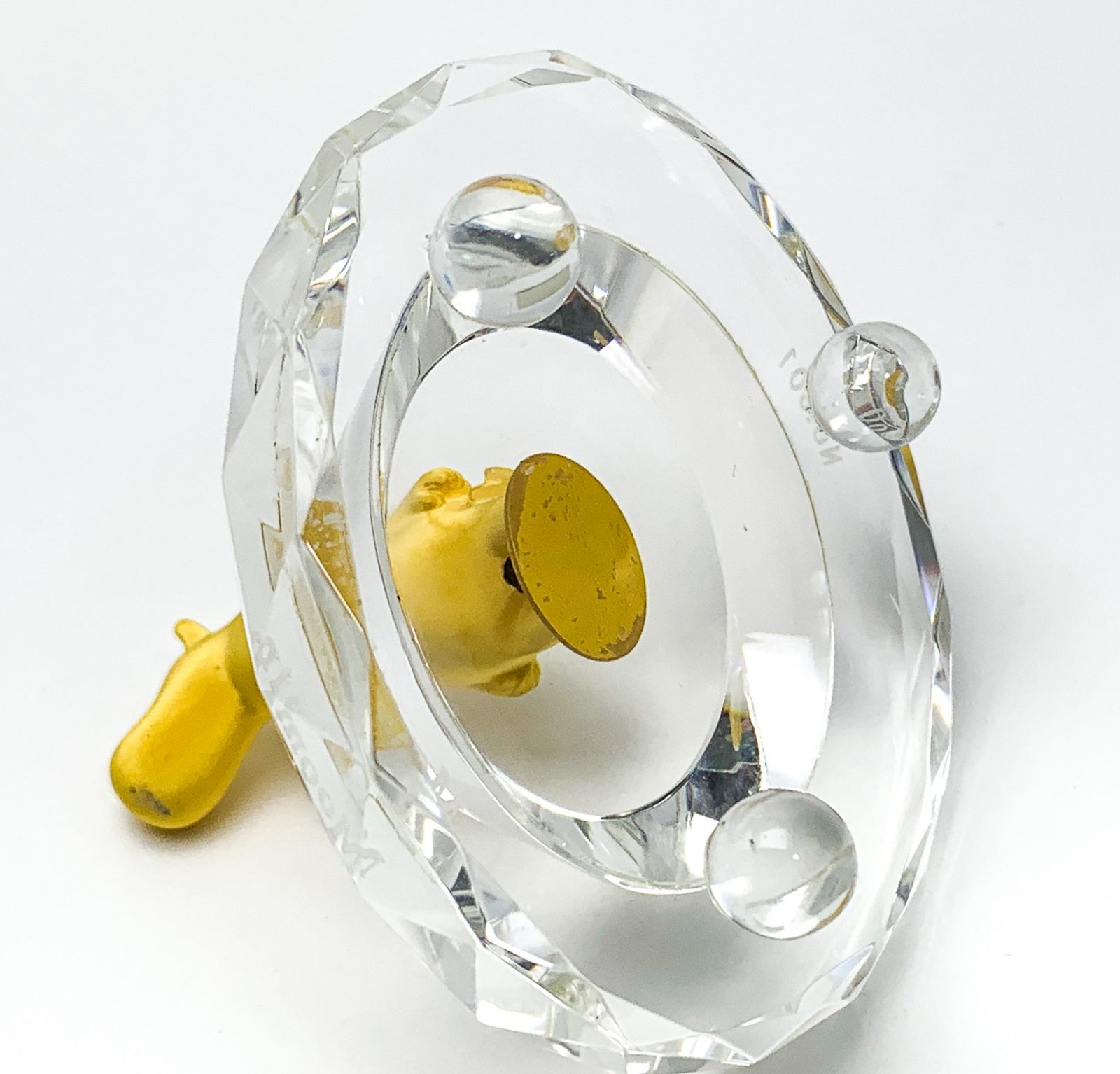 Tha Diart ムーミン 置物 純金 K24 24金 クリスタルグラス 小物