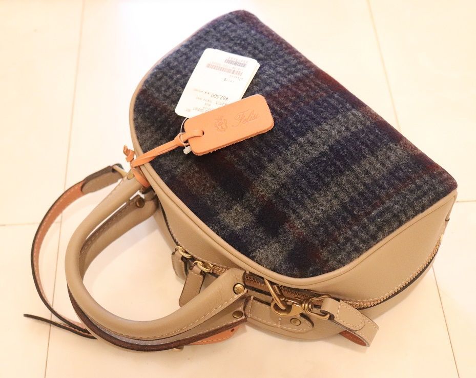 Felisiフェリージ新品2WAYショルダーバック 82500円伊製 - メルカリ