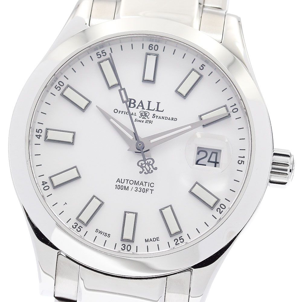 ボールウォッチ BALLWATCH NM2026C エンジニアII デイト 自動巻き メンズ 箱 保証書付き_884291