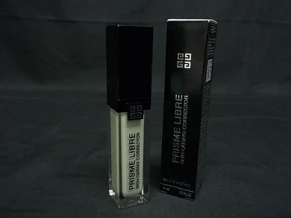 新品同様 GIVENCHY ジバンシィ プリズム リーブル スキンケアリング コレクター フェイスカラー コスメ 化粧品 グリーン系 DG8766