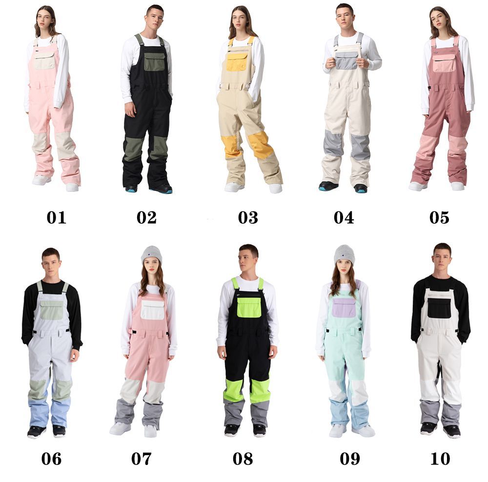 スノーボード スキー ウェア ビブパンツ メンズ レディース ユニ