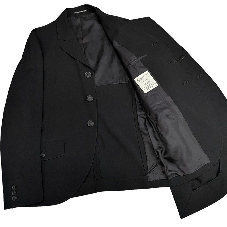 Yohji Yamamoto Pour Homme 19SS ウールギャバジン多重フラップ