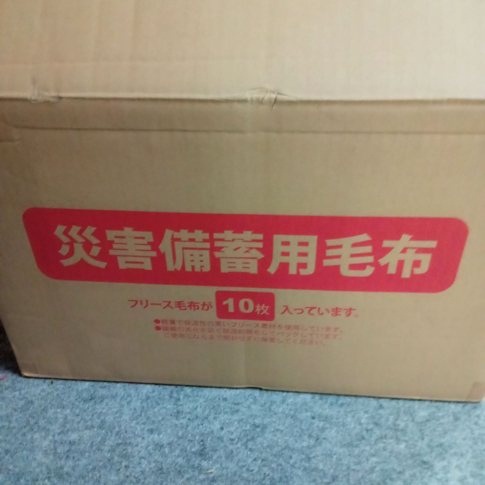 10枚入り1セット フリース