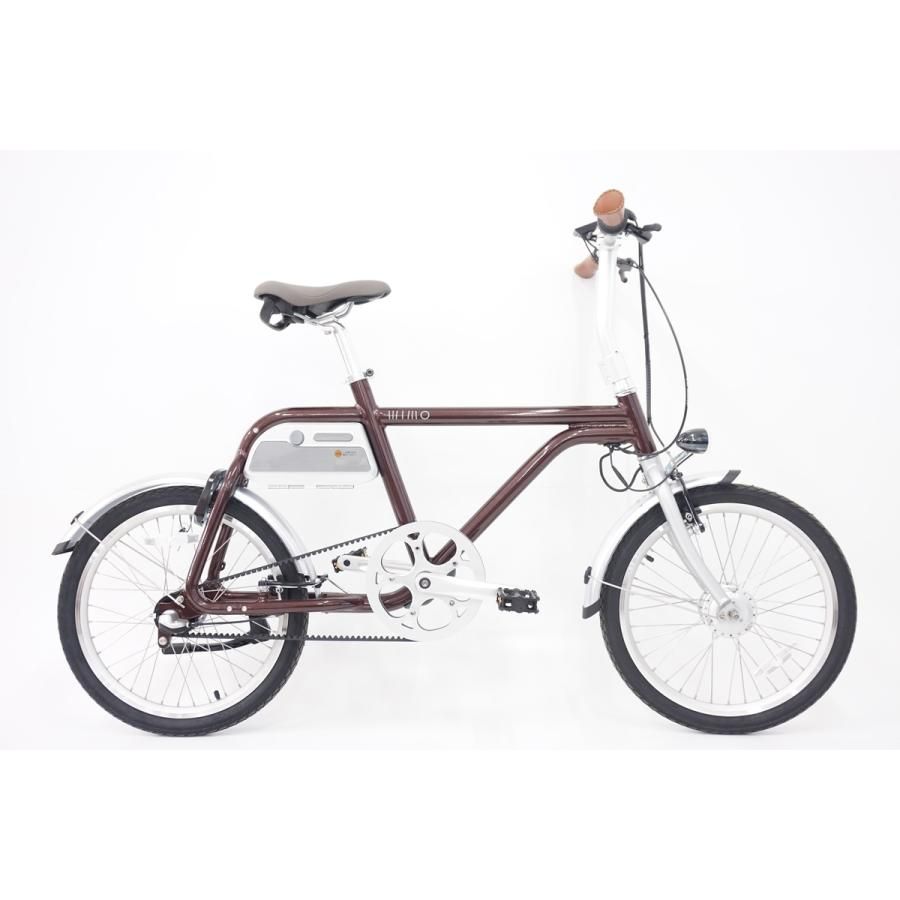 WIMO「ウィーモ」 COOZY AMBER BROWN 限定レザー 20インチ 電動 