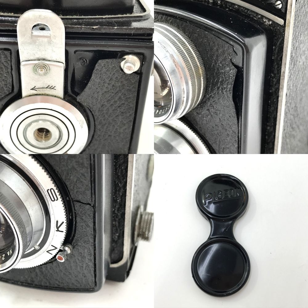 PIGEONFLEX ピジョンフレックス 二眼レフカメラ 1:3.5 80mm 1