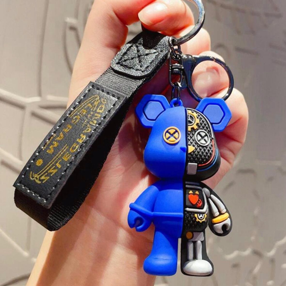 ロボット熊キーホルダー 【ベアー】キーホルダー バックチャーム