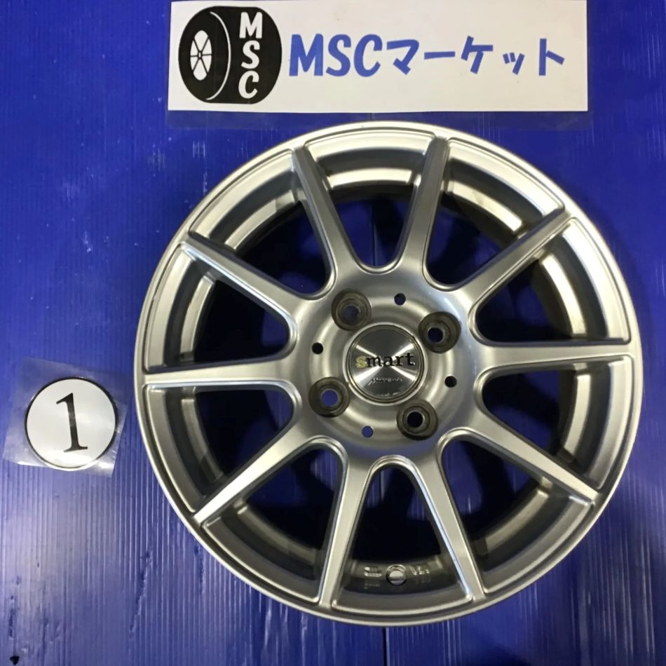 中古】 14インチ アルミホイール マルカサービス MANARAYSPORT Smart 