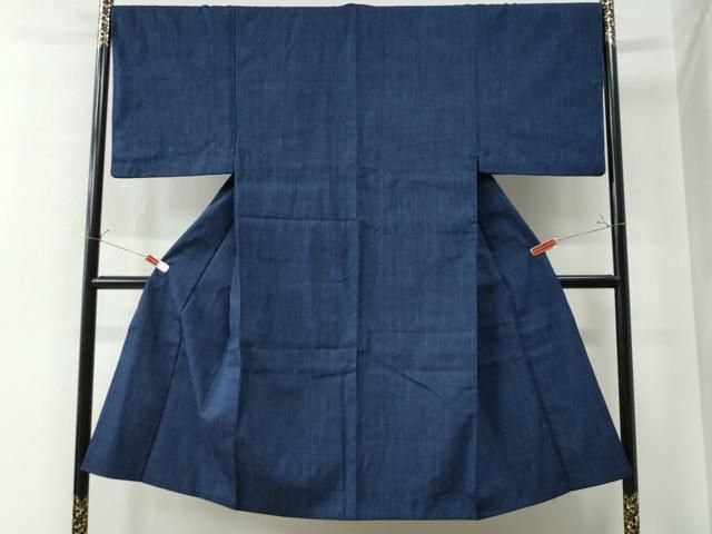 平和屋着物●男性 紬 縞 正絹 CAAW8408yc