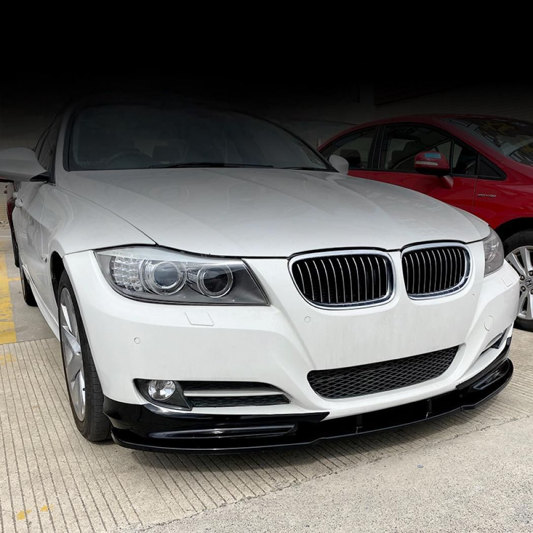 適用BMW 3シリーズ E90 E91 09-12 フロントリップ スポイラー コーナー ガーニッシュ エアロ 外装 ドレスアップ