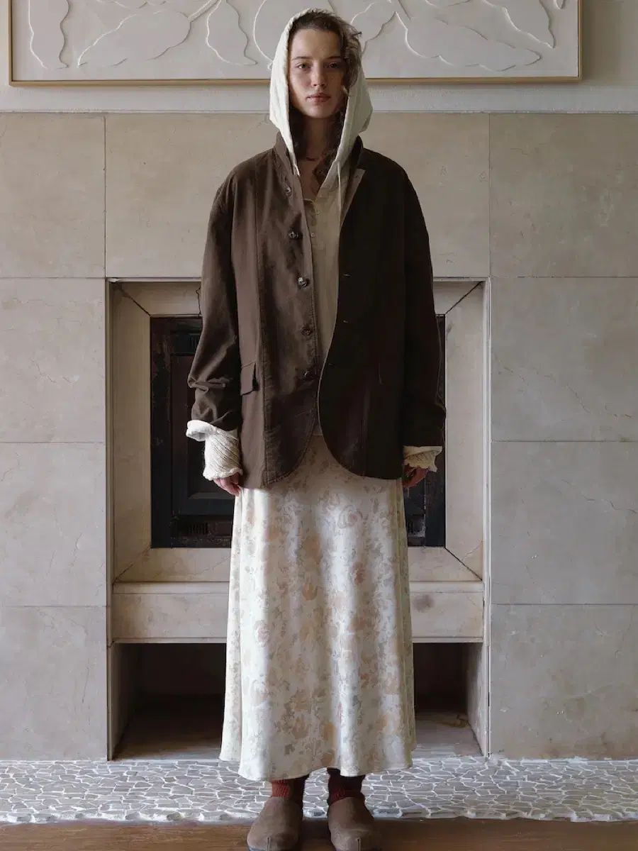 ビアプレーン Via Roger Cotton Jacket - Brown