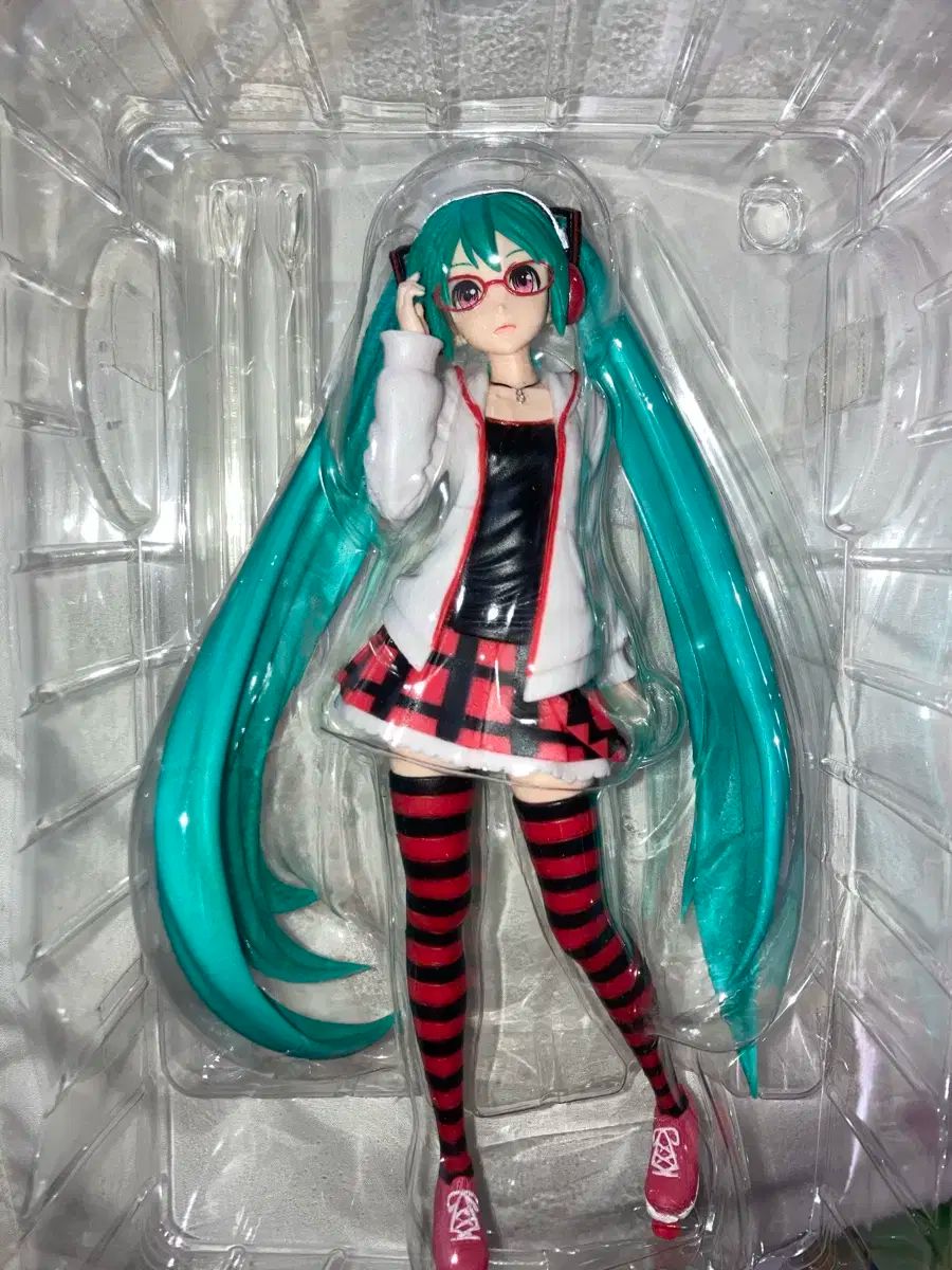 初音ミク ナチュラル ナチュラル プロジェクト メガネ 古典 ミク フィギュア