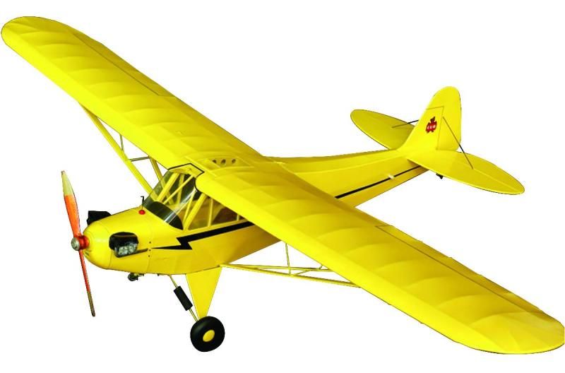 スタジオミド 1|16 バルフライヤーシリーズ パイパー J3 カブ ゴム動力模型飛行機キット BF-005