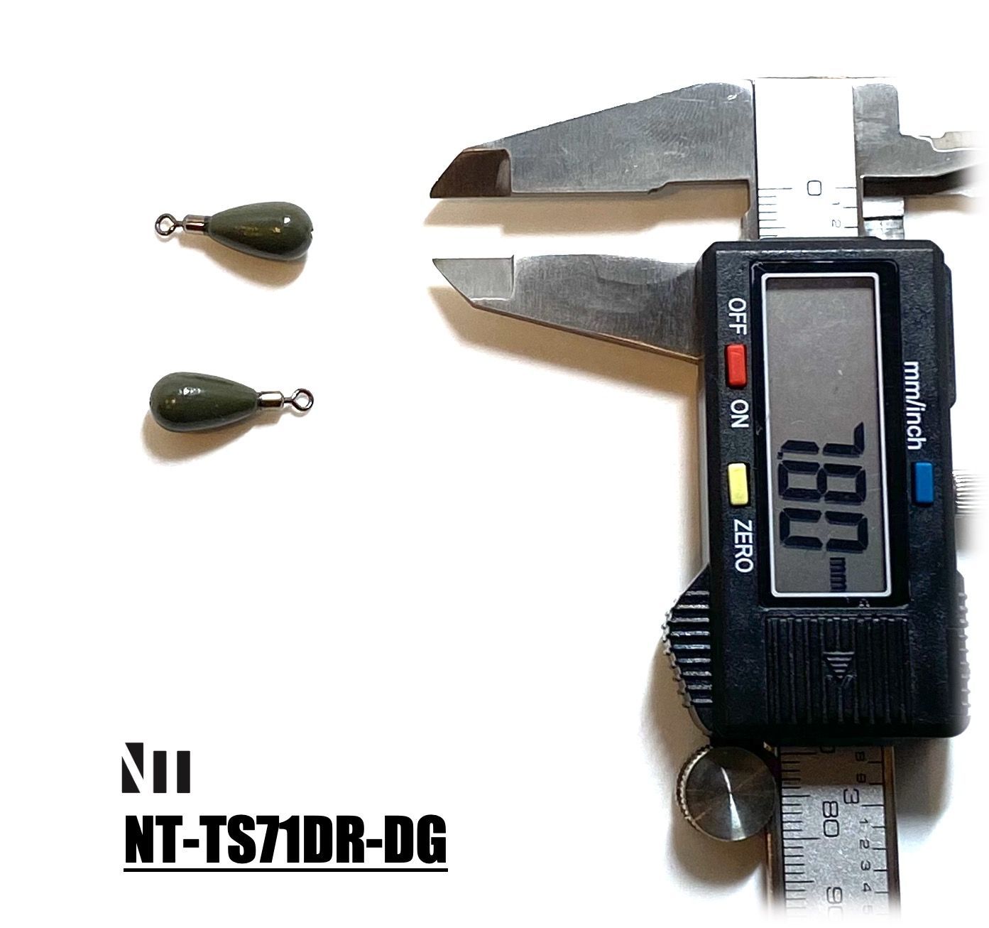 NTシンカー Drop-R 7.1g (1/4oz) DG色【5個入】