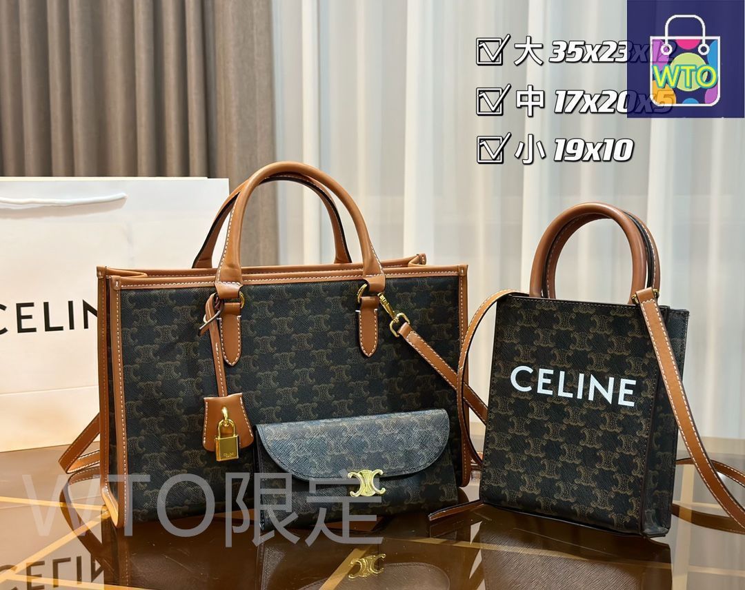 大人気 Celine セリーヌ ショルダーバッグ ハンドバッグ 財布 3