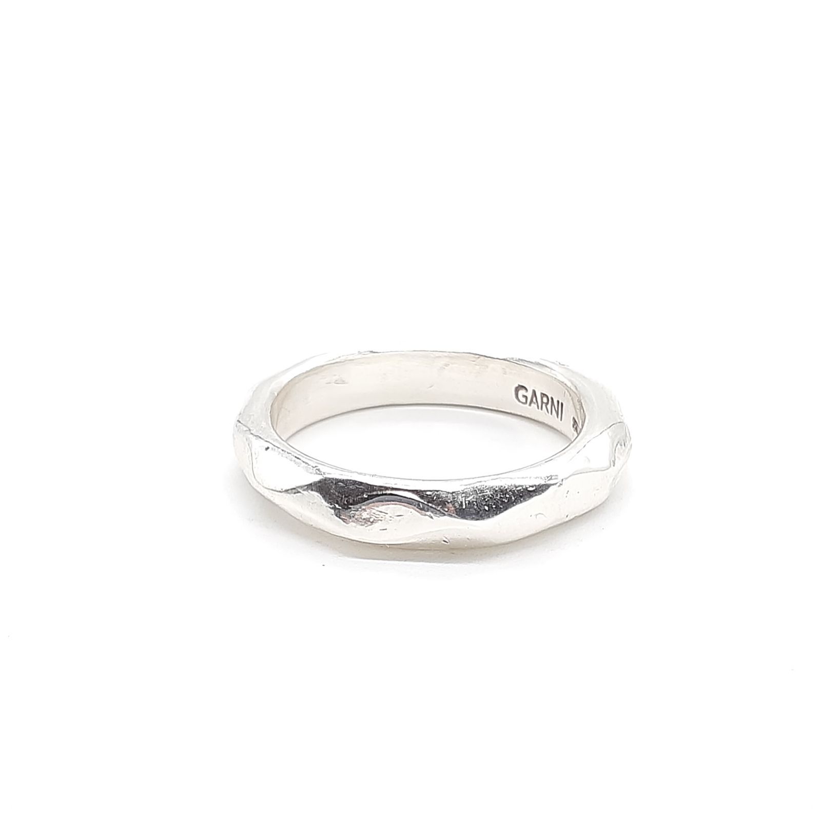 GARNI ガルニ リング SILVER 925 シルバー 槌目