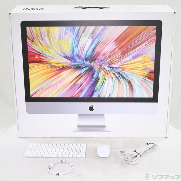 中古品〕 iMac 27-inch Mid-2017 MNE92J／A Core_i5 3.4GHz 32GB