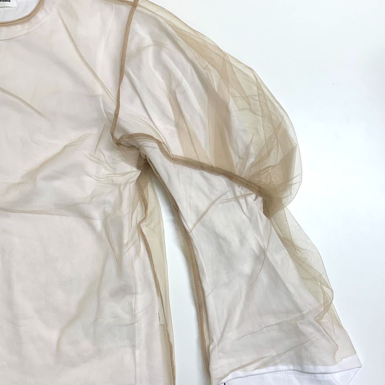 Pセットデザインスリーブチューブトップス