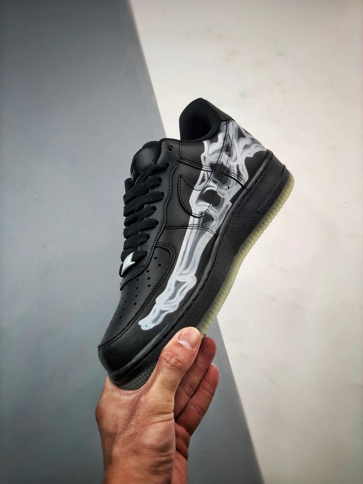 NIKE AIR FORCE 1 LOW "BLACK SKELETON"