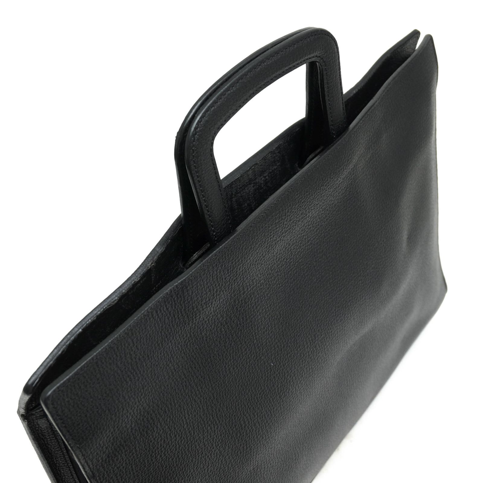 PORTER ブラック ビジネスバッグ PORTER ポーター シンプルデザイン ビジネスバッグ レザー