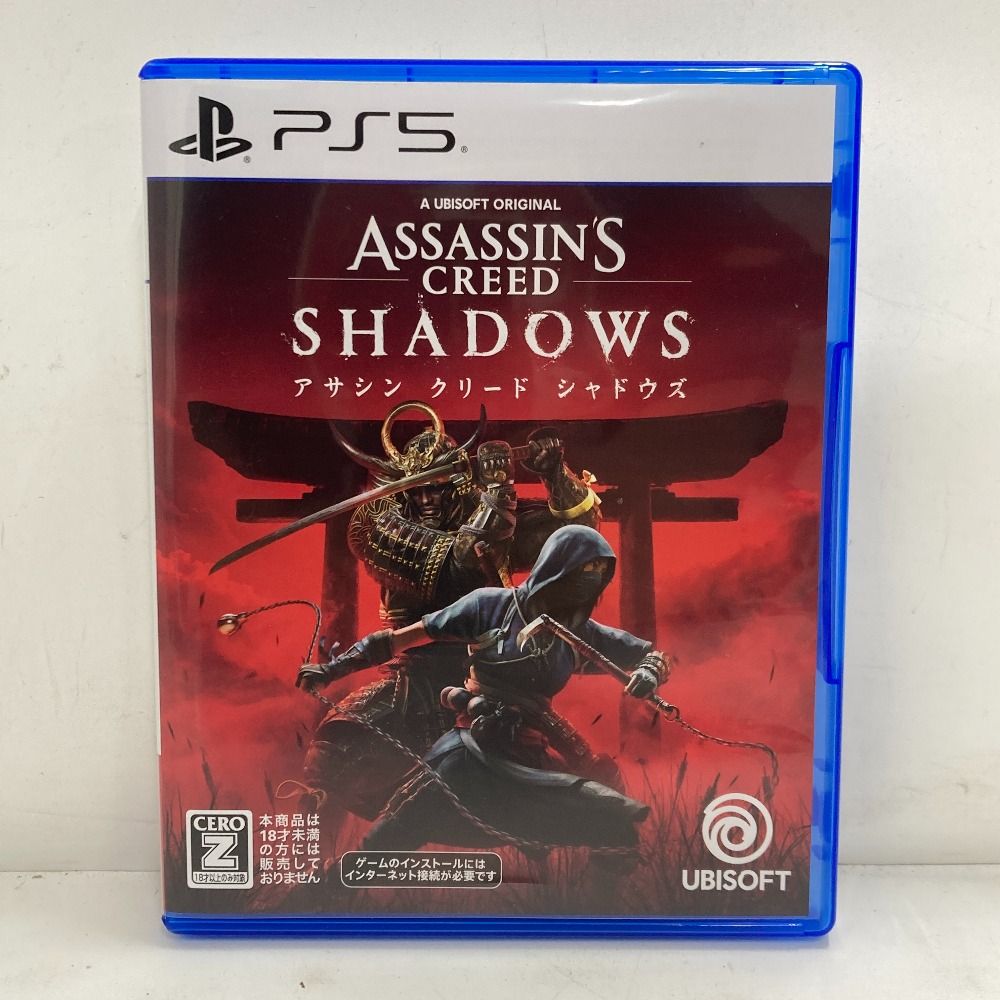 新品未開封 PS5 アサシンクリード シャドウズ 02w17977 PS5ソフト アサシンクリード シャドウズ ゲームソフト