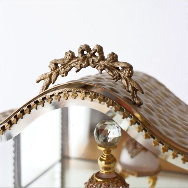 ガラスケース 真鍮