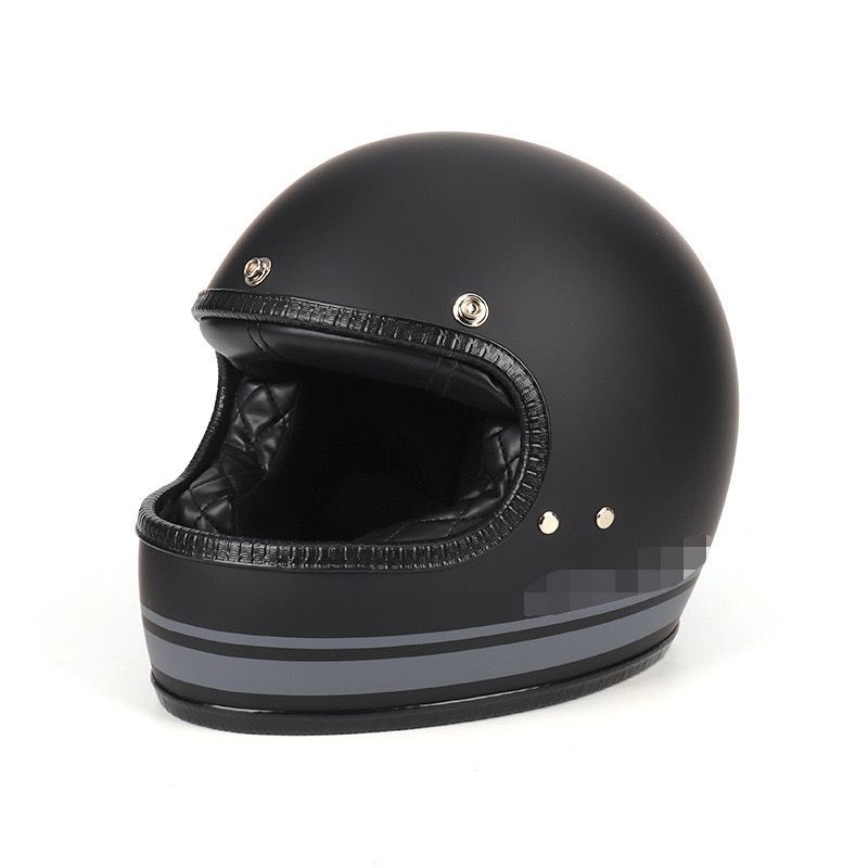 高品質レトロフルフェイスヘルメットDOT大きいサイズあり認証バイクヘルメットフルフェイスヘルメット新品