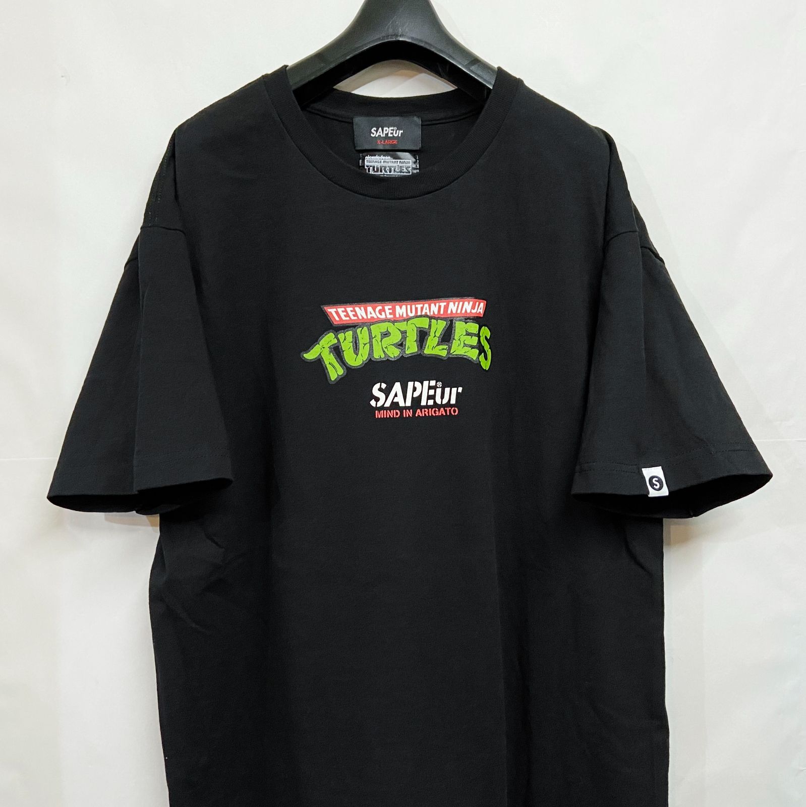 SAPEur x たたむ FR2 Crewneck Black xl 