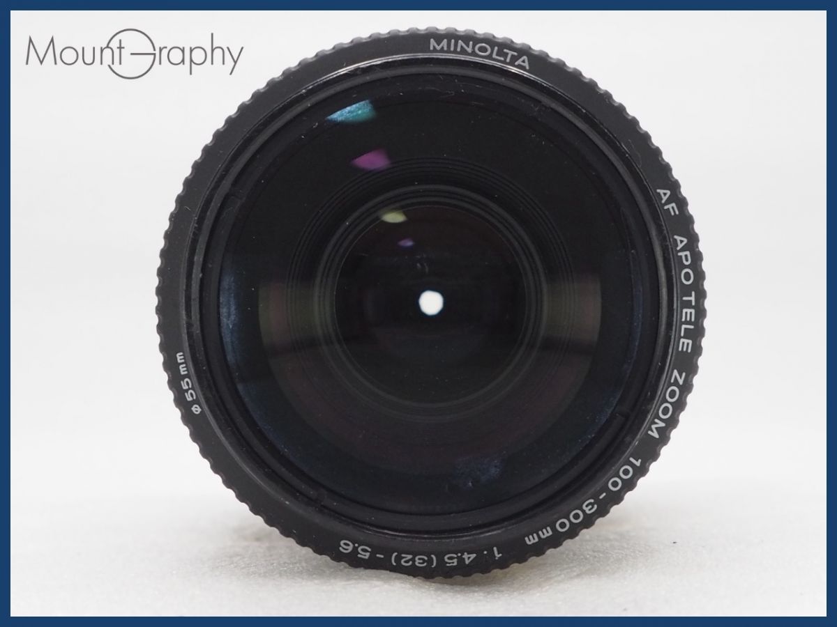 ☆良品☆ MINOLTA ミノルタ AF APO TELE ZOOM 100-300mm F4.5