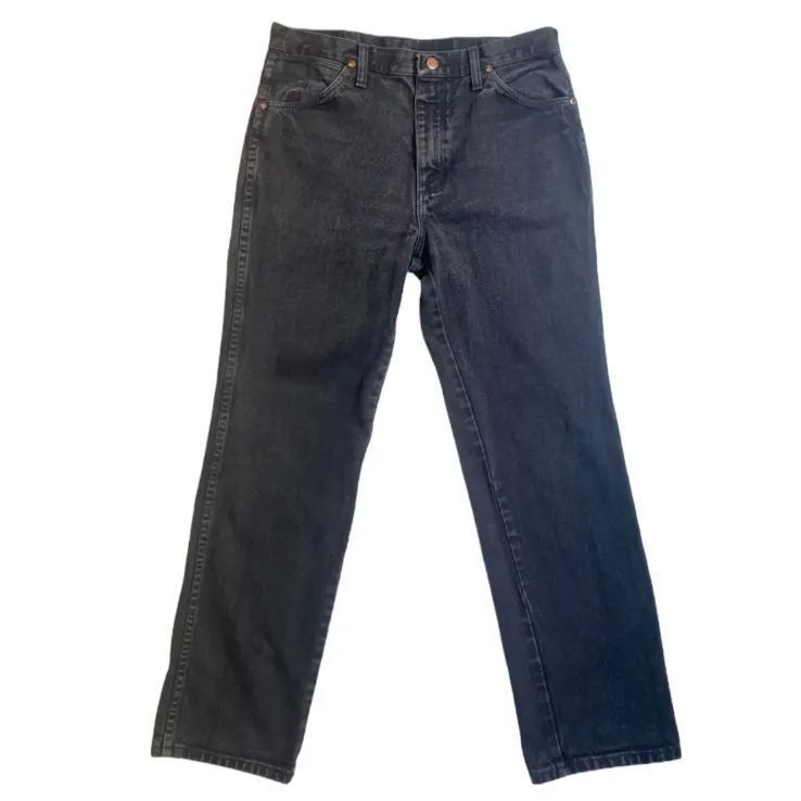 Wrangler 936WBK 32×30 USA製 90's Wrangler 936WBK Black Denim 32×30 ④ ラングラー ブラック