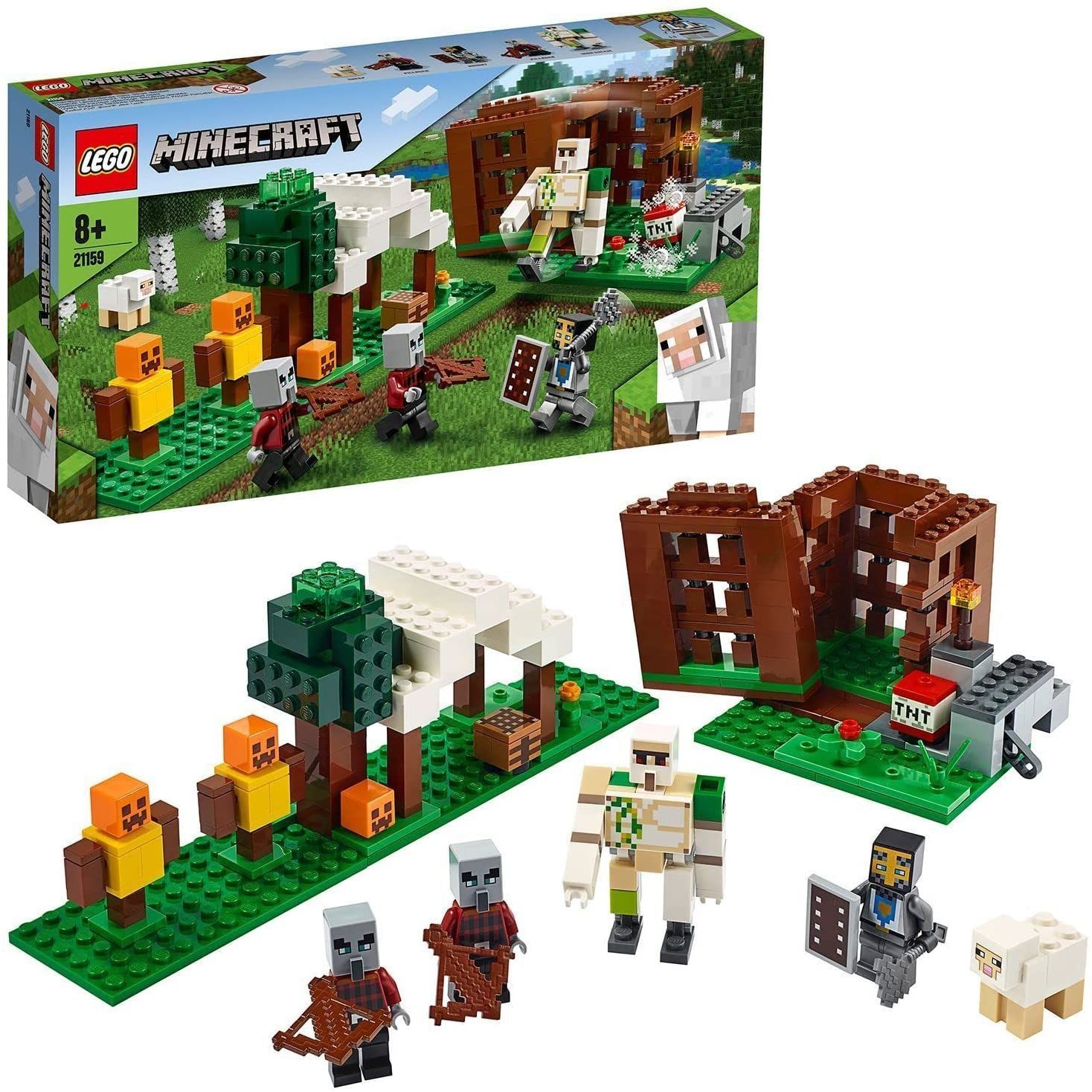 正規品・未開封】レゴ(LEGO) マインクラフト ピリジャー部隊 21159