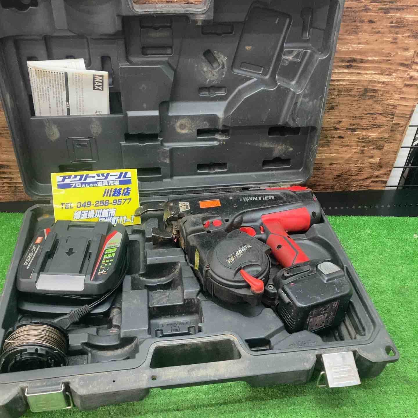 【新品・即決】MAX マックス 鉄筋結束機 ツインタイア RB-440T-B2CA/1440A 品質保証，2025 MAX マックス 14.4V 鉄筋結束機 TWINTIER RB-440T