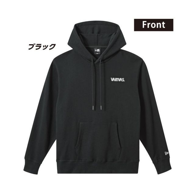 [VARIVAS × NEW ERA]スウェットプルオーバー フーディー VAAW-33 ブラック XL