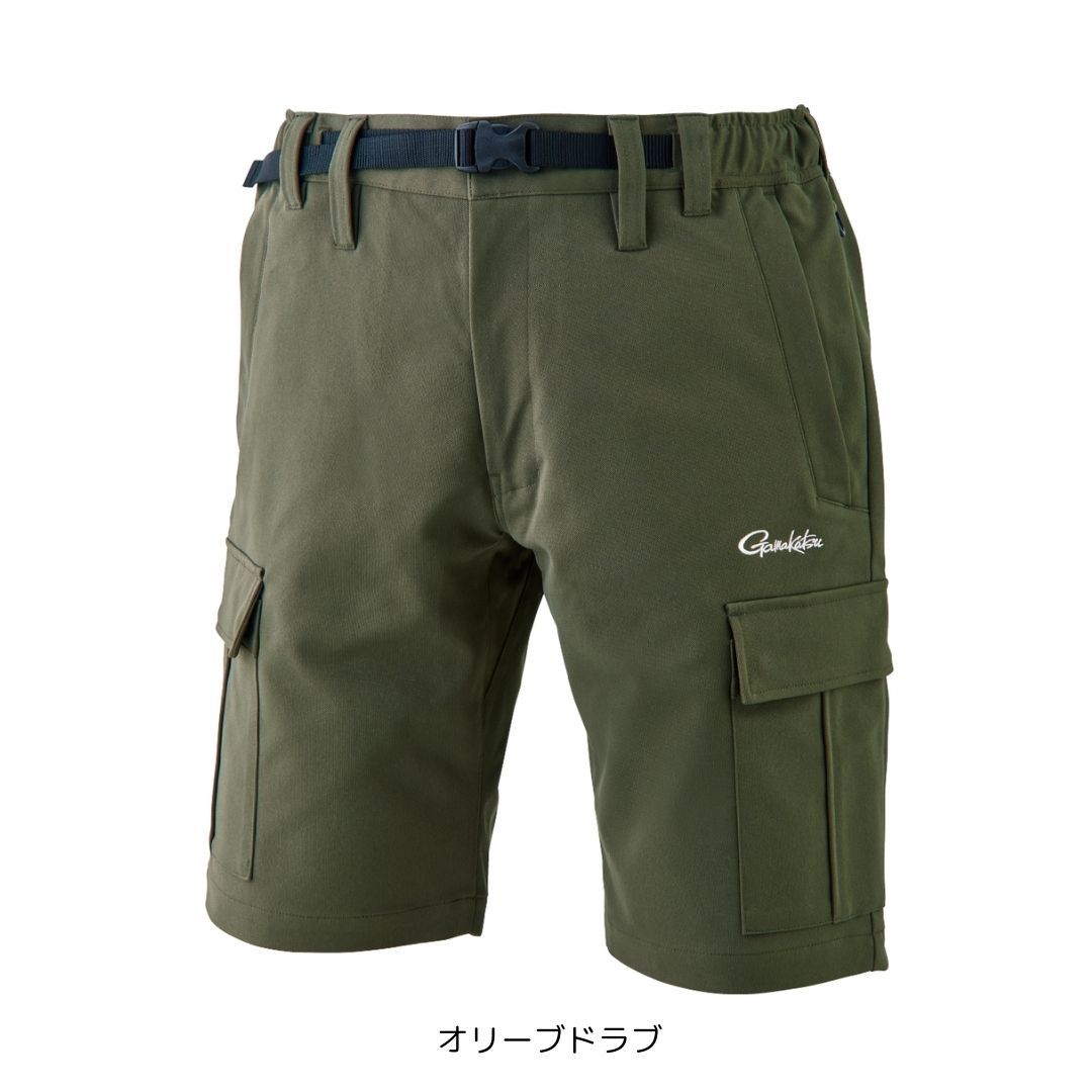 GM3771 フィッシングショーツ(カーゴタイプ) #5Lサイズ #オリーブドラブ （がまかつ） 2025年新製品