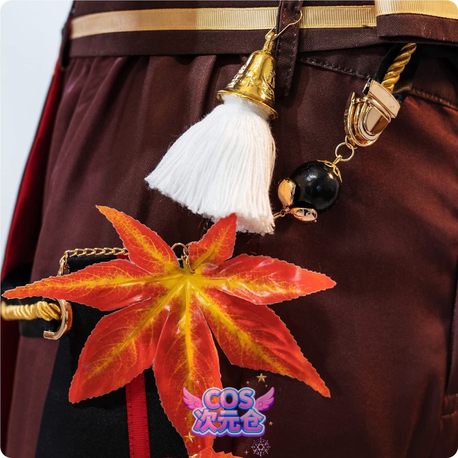 楓原万葉 ウィッグなし NOKIJP 原神 コスプレ 稲妻 楓原万葉 コスプレ衣装 げんしん風 コスプレ 風波流浪の紅葉 Genshin impact風 楓原万葉 かえではらかずは コ