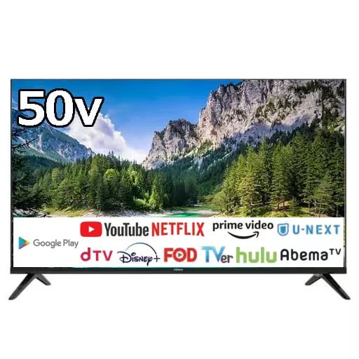 TV　AndroidTV 50V型 KONKA チューナーレススマートテレビ 680Series [UM50QR680N] 新品】TV KONKA AndroidTV 50V型 チューナーレススマートテレビ