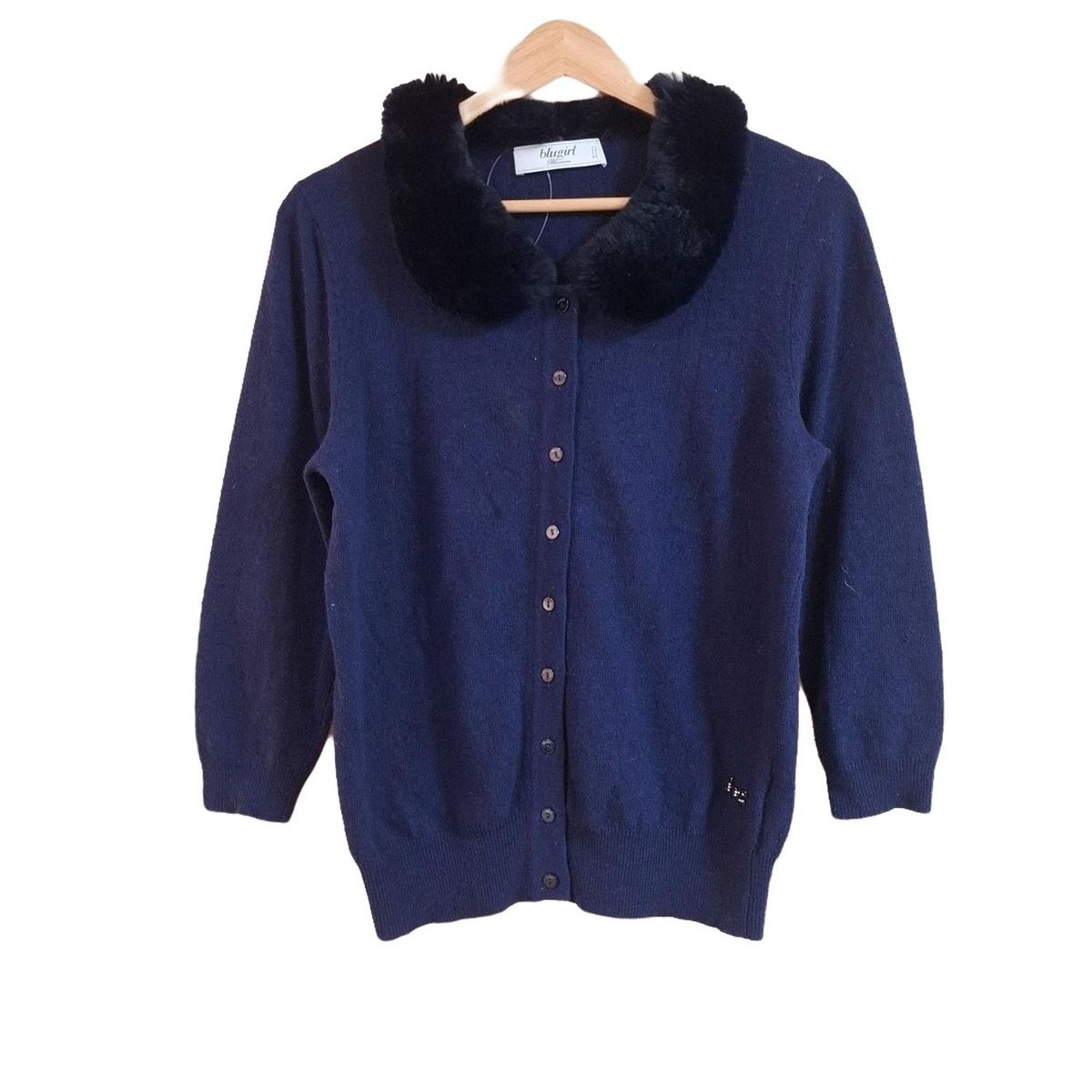 美品　Blumarine ブルマリン　カットソー　カーディガン　派手 ブルーガール ブルマリン BLUGIRL BLUMARINE カーディガン