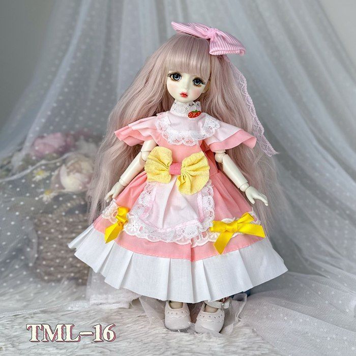 ドール用服 1/6ドール服 人形ドール 着せ替え服 洋服 ドレス