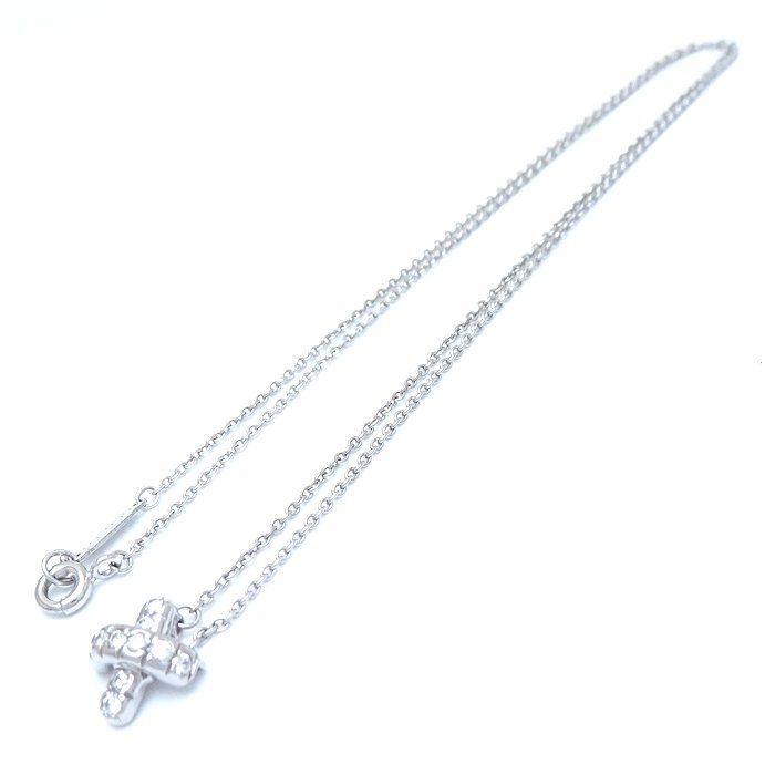 ティファニー TIFFANY&Co. クロスステッチ ダイヤモンド ネックレス