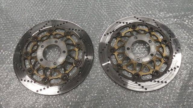 GSX400インパルス GK79A の フロントディスクローター:#1711504868 - メルカリ