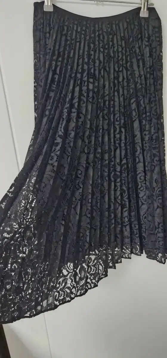 Theory セオリー レース プリーツ ロングスカート 55