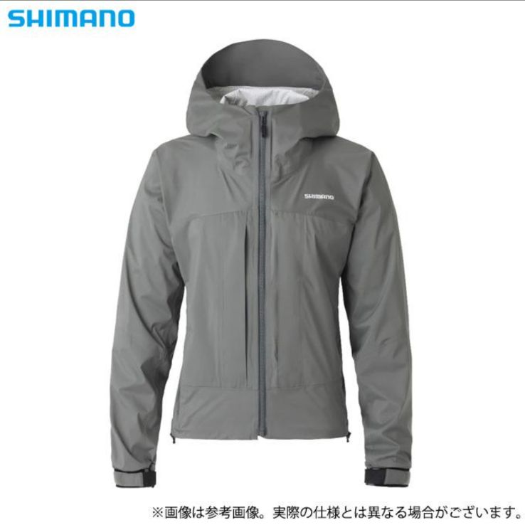 シマノ ショートレインジャケット チャコールブラック RA-025W XL シマノ] ショートレインジャケット XL XLサイズ RB-036W ゴアテックス