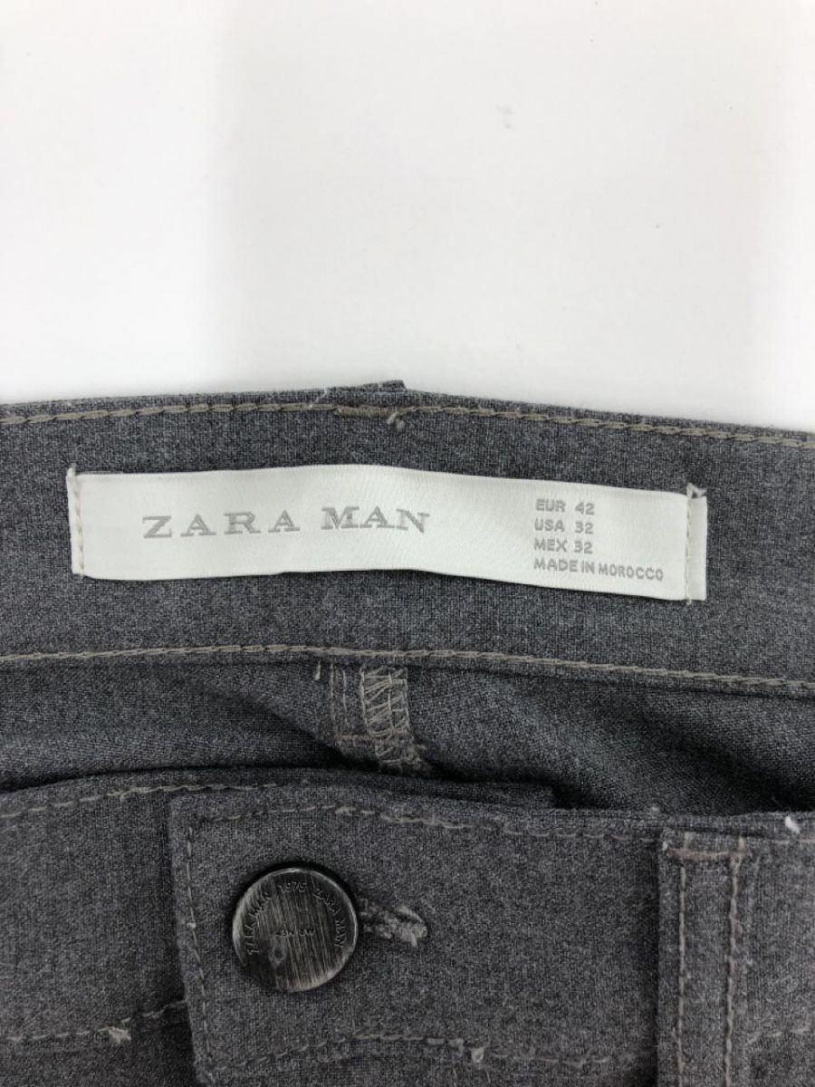 公式ショップ】【公式ショップ】(ZARA MAN) メンズパンツ(32) グレー