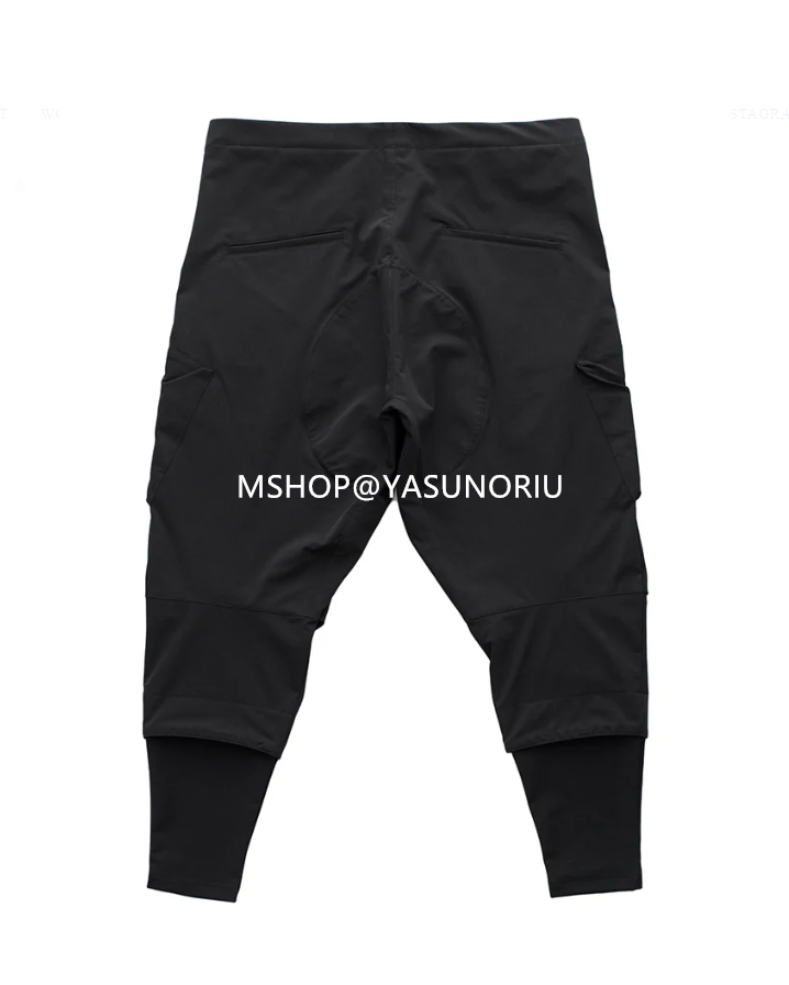 ACRONYM  ACRONYM - P23A-DS / SCHOELLER DRYSKIN CARGO DRAWCORD TROUSER - BLACK